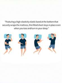 1 件花卉印花床笠、床垫套、柔软舒适的床上用品、亲肤床笠、适合男孩、女孩、宿舍、所有季节防尘防滑床罩，适用于单人床、双人床、大号床、特大号床，可机洗（不含枕套） - 彩色 - 查看 12