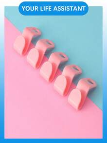 10,30/50/100pcs White/Pink/Blue Hanger Connector Hooks, Magic Hanger Hooks, Heavy Duty Cascade Connector Hooks, Space Saving Hanger Extenders For Organizing Clothes In Closets