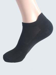 1/3/6 par męskich skarpet bawełnianych wysokiej jakości, duży rozmiar EU47-50, dostępne skarpetki z niskim wycięciem do kostki, z dodatkiem elastanu, niewidoczne, odpowiednie do uprawiania sportu lub codziennego użytku, skarpetki jesienne - Wielokolorowe - Zobacz 6