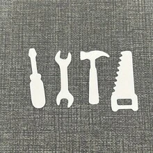 New Assorted Mini Animals, Tools, Kitchenware, Clothing, Metal Cutting Dies, Suitable For Background Decoration, Card And Greeting Card Making, Scrapbook DIY Projects, Craft Creation, Add A Special Touch To Your Project.