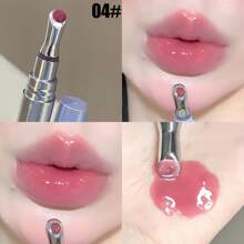 HERORANGE Tinted Lip Gloss, Long-Lasting Moisturizing & Plumping, Non-Sticky, Nourishing Lip Care For Fuller, Vibrant Lip Color, Suitable For Men & Women In Spring/Summer, Beginner-Friendly, Student, Birthday, Valentine's Day, Halloween, Christmas, Holiday Gift