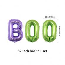 Halloween Foil Balloons, Ghost Theme Party Decorations