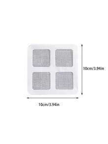 3pcs/10pcs Drain Strainer Cover For Hair Stopper, Anti-Fly Silicone Filter Net, Household Bathroom Cockroach & Odor Prevention Tool - Silver - View 7