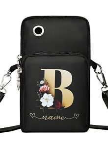 夏季新款男士手机包 - 带拉链的单肩斜挎包、钱包 - 彩色 - 查看 12