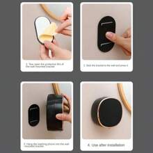 1 Peça Dispensador de Sabão com Sensor de Espuma Inteligente Acionado por Indução, Montado na Parede, Sem Contato, Adequado para Cozinhas e Banheiros, Recarregável, com Tela de LED