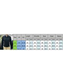 Women Stripe Shirt Long Sleeve Laple Button Down Slim Fit Tops Streetwear For Casual Daily - 黑色 - 查看 4
