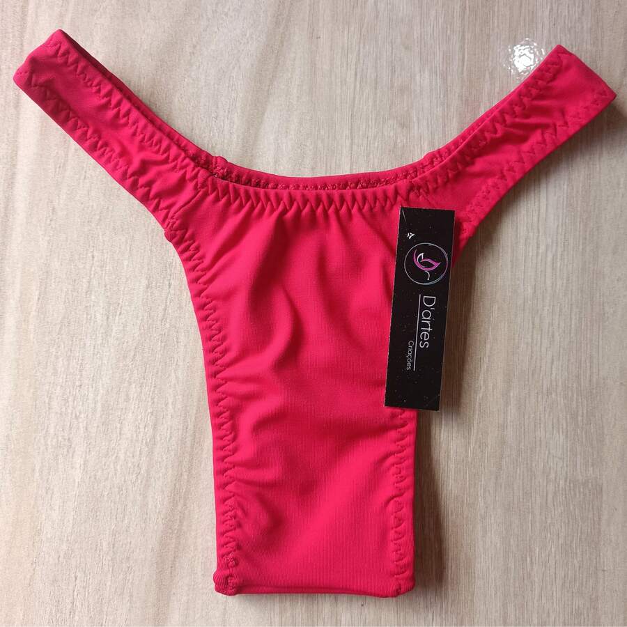 Sexy G-String Thong Panties For Trans Women - 紅色 - 查看 1