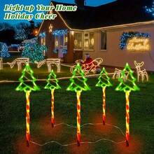 Solar Christmas Lights, Waterproof IPX5 Outdoor String Lights With 8 Modes - Green Tree Lights For Garden, Lawn, Trees, Pathways, Yard Decor