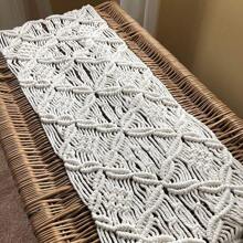 Weaving table flags, wedding banquet table blankets, tablecloths, ins desktop decorations
