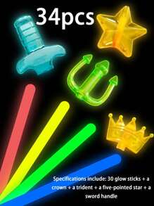 30PCS 14in Large Size Party Glow Stick, Super Bright Glow Stick, High Quality Super Aid Stick, Glow 12~16 Hours, Colorful Wedding Glow Stick, Suitable For Parties, Concerts, Bars, Nightclubs,Outdoor, Camping, Sports Glow Sticks, Glow Party Supplies, Glow In The Dark, Gifts, Party Lighting Supplies, Party Decorations, Gift Recommendation.
