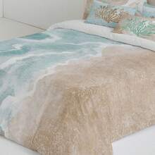 Naturals - 印花被套 - ✅ 2-5 天送达 ✅ - 100% 纯棉 - 超柔软 - 含枕套 - 床长 90/135/150/180 厘米 - 25 种型号可选 - 西班牙制造 - 海鹽 - 查看 3