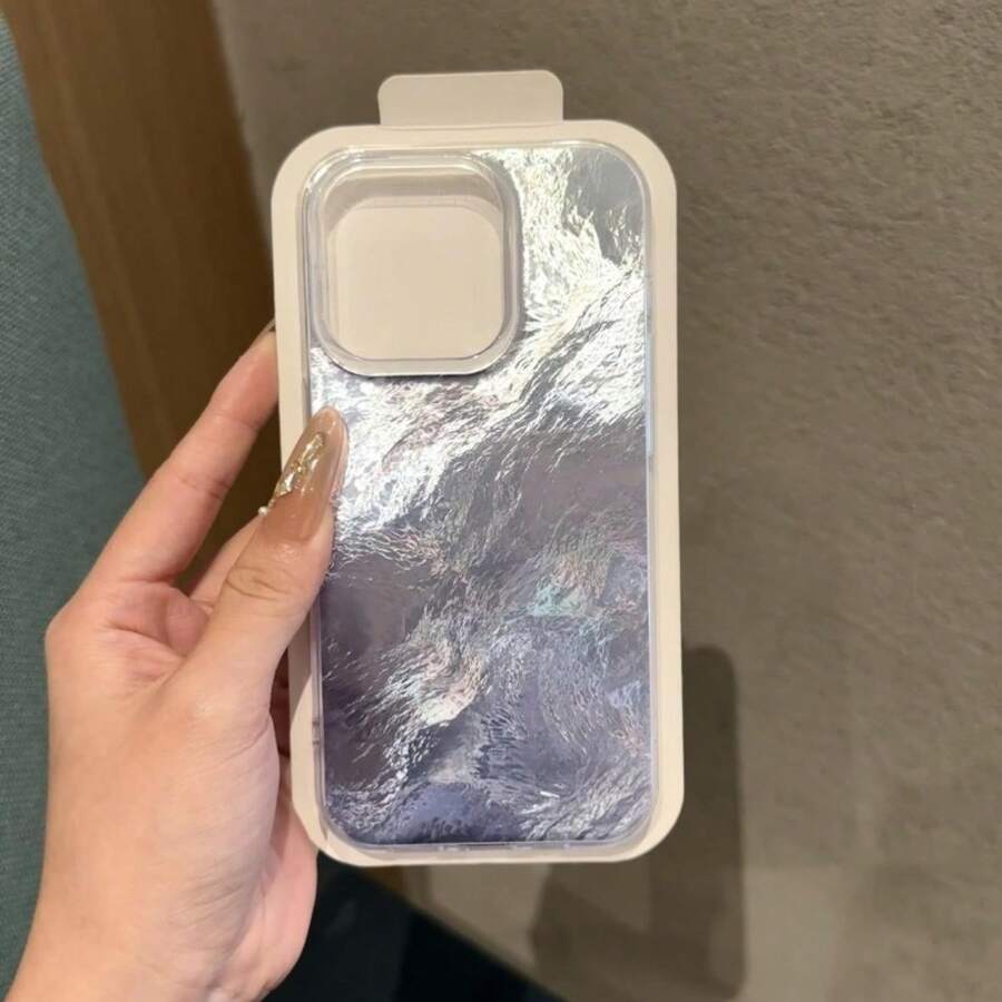 Funda de alta gama con diseño de glaciar. Compatible con phone 14/15, 11, 12, 12 Pro, 13, 13 Pro, 14, 14 Pro, 14 Plus y 15. 15 Pro, 15 Plus, 15 Pro, 16, 16 Pro, 16 Plus, 16 Pro - Púrpura malva - Ver 1