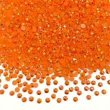 1000pcs Flat Back Resin Rhinestones, Resin Crystals, Round Flat Bottom Resin Gems, For Accessories, Shoes, Clothes, Cosmetics, Bags, Handmade DIY Art Decorations