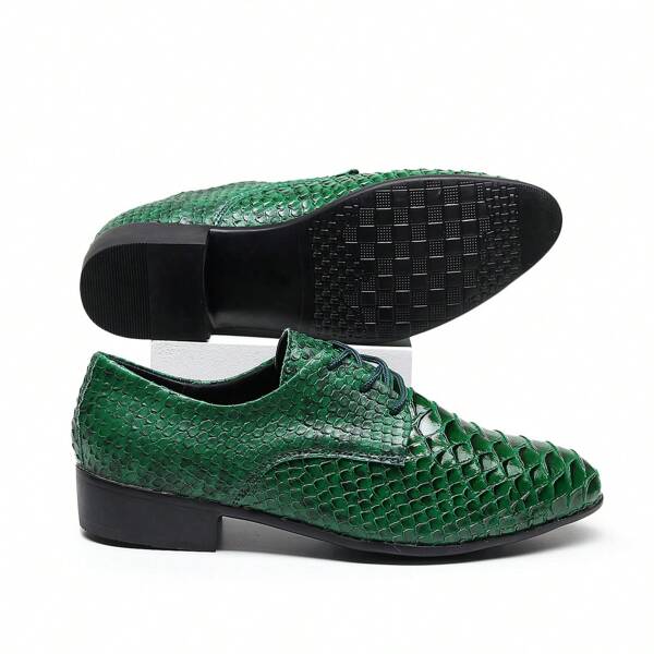 Niche Design British Style Casual Business Formal Leather Shoes, Men's Casual Plus Size Leather Shoes, Party & Nightclub Leather Shoes