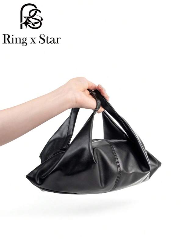 Rixi Fashion Women's Shoulder Bag Folding Women's Hobo Bag Crossbody Bag Messenger Bag Soft PU Leather Handbag Women's Tote Bag