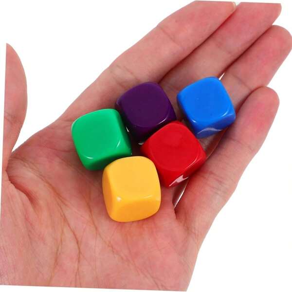 5pcs/Set Korean Traditional Game, Acrylic Grab Stone Game Toys, Stone Grabbing Game Toys, Suitable For Parties And Family Entertainment