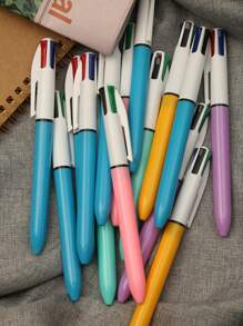 5/10 bolígrafos de punta de 1.0 mm con 4 colores retráctiles y aleatorios, bolígrafos de enfermera lindos, bolígrafos de 4 colores en 1 para la escuela, estudiantes, notas de enfermería, pizarra, útiles de oficina y vuelta al cole.