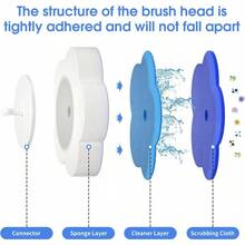 NEWDisposable Toilet Bowl Brush With 40 Toilte Wand Refills Toilet Bowl Cleaner Wands Toilet Cleaning System Starter Kit7.3 - 白色 - 查看 4