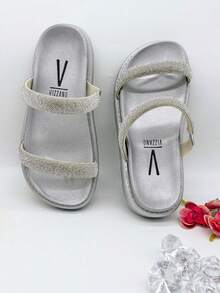 Vizzano Women's Comfortable  Sandal - 銀水晶 - 查看 2