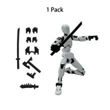 1/2/4 Packs Action Figure, Dummy 13 3D Printed ActionFigure Toy Gifts, Robot 13 Action Figure Full Body Mechanical Dummy Christmas Birthday Gift For Friends - Multicolor - View 11