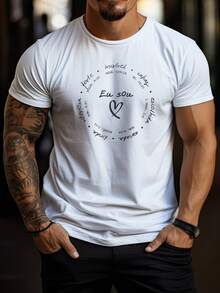 Camisa Camiseta Gospel Frase Evangélica - 055 - Branco - Visão 1