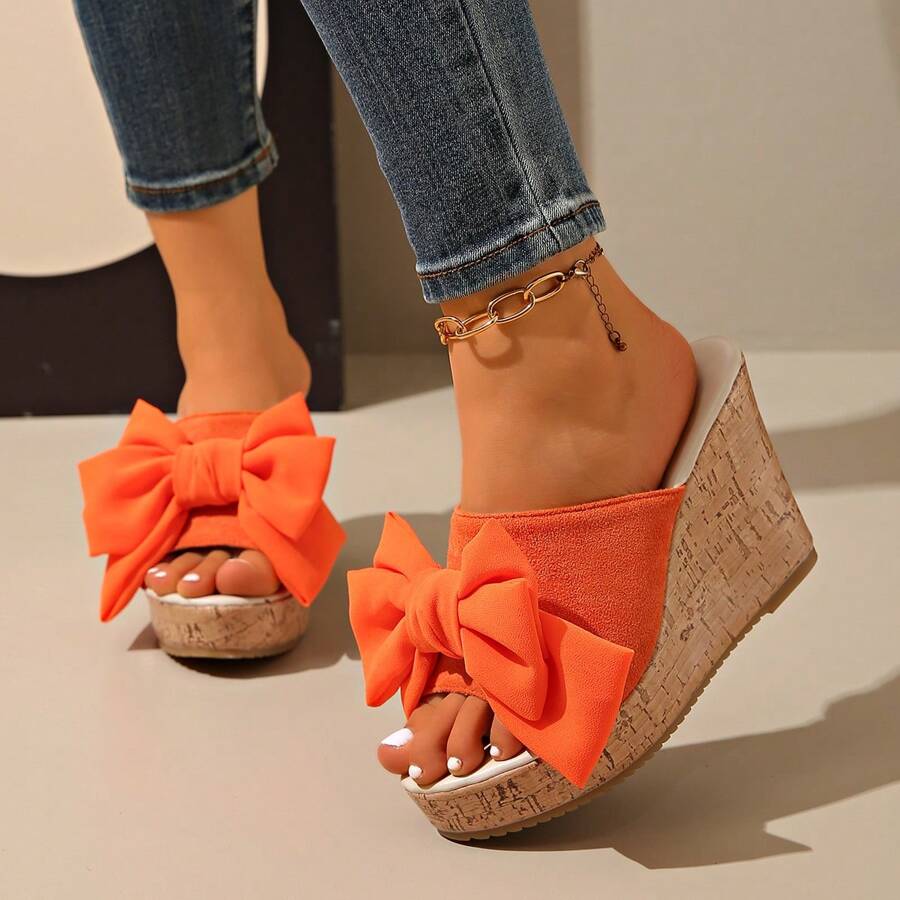 Women's Platform Sandals, New Summer Fashion Thick Bottom High Heel Slippers