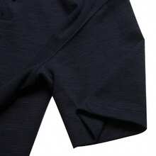 Under Armour Meridian Polo Shirt, Soft Knit Collar Polo Shirt, Men's Sportswear, Running 6005521 - Black - View 4