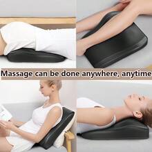 Rebim Shiatsu Back Massager With Heat, 3D Deep Kneading Electric Massage Pillow For Neck And Back Pain Relief, Ideal For Home, Office And Car Use, Best Gift For Women And Men Black And Gray - US A Type Plug(110-127V) - View 10
