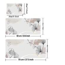 1pc Maple Leaf Pattern Mouse Pad Computer Desktop Long Mouse Pad Laptop Square Mouse Pad Office Anti-Slip Gaming Mouse Pad - Multicolor - View 4