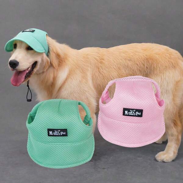 Dog Hat Summer Big Dog Caps Samoyed Border Collie Husky Golden Retriever Dobermann Weimaraner Dog Sunhat