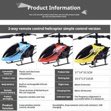 Remote Control Hovering Helicopter, Rechargeable RC Drone, Mini Interaction Airplane Toy, Fun Birthday Or Holiday Gift
