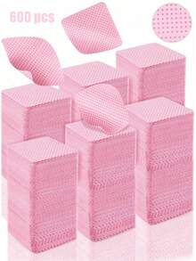 1000 peças/600 peças/100 peças Lenços Removedores de Esmalte de Unha de Gel, Limpador, Removedor de Unha, Lenços Sem Fiapos, Bloco de Papel, Ferramentas de Maquiagem Atacado, Limpador, Arte de Unha, Removedor de Esmalte de Unha, Lenços Sem Fiapos, Limpador, Bloco de Papel