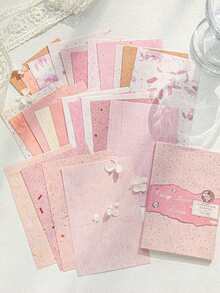 25pcs/Pack Assorted Vintage Texture Papers, Suitable For Personalized Collage Cards, Creative Scrapbooking, Aesthetic Notebooks, Art Journals, Office & School Supplies - 1 Package - View 8