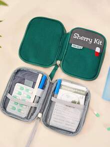 Custom Personalized Home Medical First Aid Kit, Customized Text Multi-Functional Travel Medicine Bag Organizer, Large Capacity Hand-Held Bag Drug Organizer, Children's Health Kit, Mother's Gift, Birthday Gift, Gift For Friends And Teachers, Christmas/Holiday Gift, Personalized Gift For Ladies, Anniversary, Christmas, Mother's Day, Valentine's Day - Multicolor - View 2