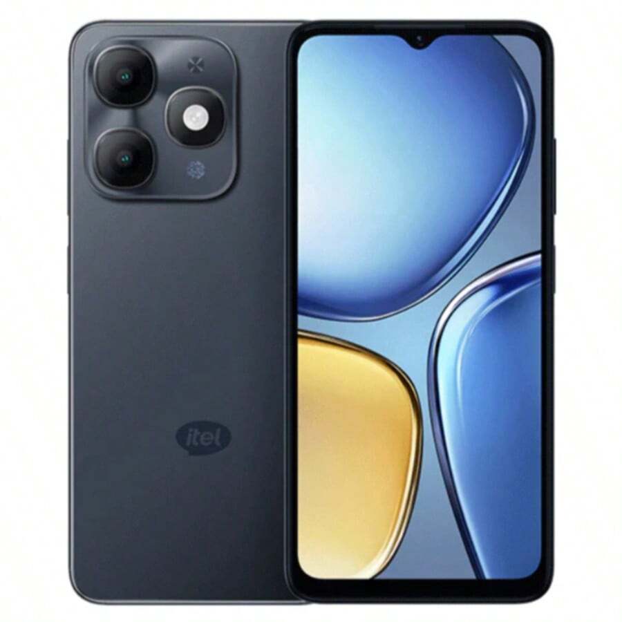 itel Cell Phone Iteel A90 A6610 Dual SIM 256GB / 12GB RAM 6.6" 13MP / 8MP - ANATEL "IMMEDIATE SHIPPING"! - màu đen - Xem 1