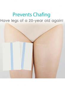 10 piezas Protectores de desgarro para el muslo de verano - Protector anti-rozamiento de piel transparente Anti, colocación versátil para múltiples áreas corporales