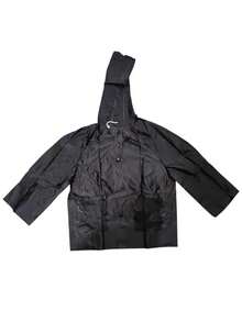 Conjunto 2 piezas de impermeable para niños y niñas - Negro - Ver 2