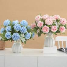 1 PIEZA/3 PIEZAS/30 PIEZAS Flores artificiales - Peonía de seda, plantas falsas, decoración del hogar, comedor, sala de estar, jardín exterior, regalos del Día de la Madre, regalos de cumpleaños, regalos de temporada de graduación, temporada de bodas, el arte de insertar flores, props de fotografía, otoño, primavera, jarrón, pared de flores, corona de flores, ramo de novia, decoración de boda, materiales DIY para corona de flores, materiales de decoración de fiesta de cumpleaños, accesorios de decoración del hogar, Día de San Valentín.