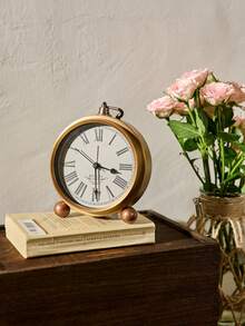 Cirelle 1 Đồng hồ báo thức nghệ thuật bằng sắt cổ điển Châu Âu Đồng hồ điện tử sáng tạo của Mỹ Đồng hồ im lặng đơn giản và cá nhân hóa tại nhà, Trang trí nhà cửa, Quà tặng trang trí phòng Sinh nhật Tốt nghiệp Đồng hồ kỹ thuật số Trang trí phòng ngủ Trang trí ký túc xá Trở lại trường Trang trí trường học Bất ngờ tại trường, Năm mới, Halloween, Trang trí Giáng sinh, Rama Comfort Home, Trang trí B&B, Quà tặng đặc biệt, Trang trí nhà mùa hè - Đồng - Xem 11