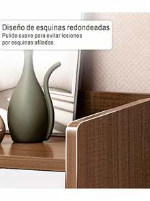 **Armario para zapatos de entrada con diseño simple y dos tonos: Organización multifuncional para crear un vestíbulo ordenado y acogedor** - Multicolor - Ver 5