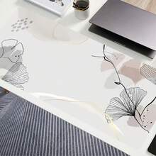 1pc Maple Leaf Pattern Mouse Pad Computer Desktop Long Mouse Pad Laptop Square Mouse Pad Office Anti-Slip Gaming Mouse Pad - Multicolor - View 2