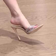 Women Heeled Sandals - 金色8cm[升級版] - 查看 3