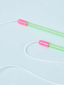 PETSIN 1 件蓝色逗猫棒猫玩具互动娱乐可爱互动玩具适合室内玩耍宠物配件球和棒颜色随机 - 彩色 - 查看 5