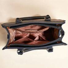 Women Shoulder Bags - 黑配黃 - 查看 3