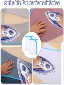 1pc High Temperature Resistant Ironing Cloth, Featuring Heat Insulation And Ironing Functions. Made Of Mesh Fabric Suitable For Various Clothing Materials, Can Be Used As Iron Mat Or Ironing Net. Effectively Insulates High Temperature To Prevent Clothing Damage Or Discoloration, Lightweight And Breathable Without Affecting Ironing Effect, Convenient Storage Without Occupying Space. A Practical And Useful Item For Clothing Care. Random Color And Style.