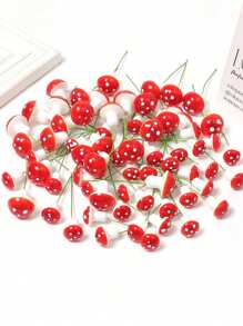 مجموعة من 2 قطعة من ديكور الفطر الاصطناعي، ملحقات فطر اصطناعي واقعية ملحقاتها Y، زينة حديقة، دعائم تصوير، ديكورات الفطر الأحمر، مناسبة للمنزل الحديث، والفراغ وحديقة صغيرة ديكور المناظر الطبيعية، فطر صناعي صغير، بلورات فطر التضاريس، صندوق نباتي، حديقة الجنية، مخطط