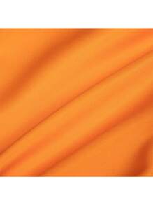 1pc Adult Prisoner Costume Cosplay Outfit, Orange Jumpsuit Convict Jail Uniform Set