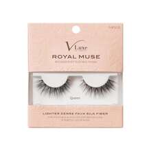 VLuxe False Lashes, Royal Silk Luxurious Eyelashes, Fluffy Wispy Eye Lashes, Super Natural Volume & Curl, Lightweight & Comfortable (QUEEN) - 夫人 - 查看 10