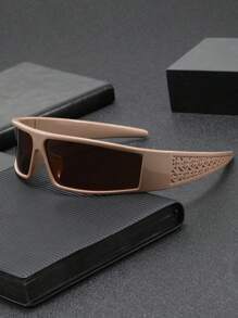 1pc New Men's Daily/Outdoor Headband, High-End Casual Street Style, Suitable For Parties, Gatherings, Versatile Street Fashion Fashion Glasses