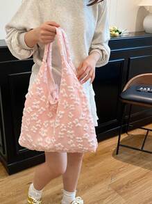 1 pieza Nuevo bolso de hombro con estampado de dumpling, bolso cruzado versátil, bolsa de pecho ligera adecuada para hombres y mujeres, adecuada como salida diaria, deportes, campus universitario, puede contener teléfono, pared, paraguas, estuche cosmético, llaves